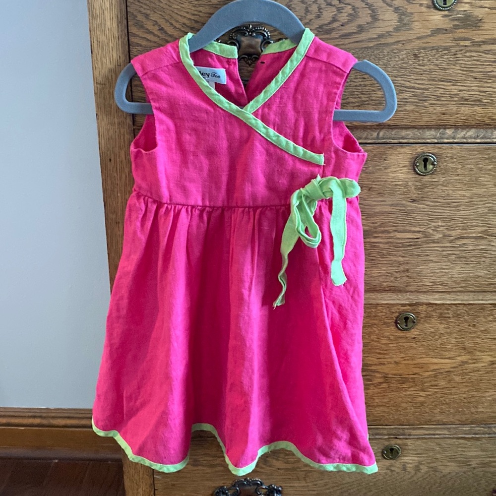 Girls Maley Too size 2T linen dress